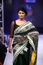 Model walks for Agnimitra Paul on day 2 of Bengal Fashion Week on 21st Feb 2014